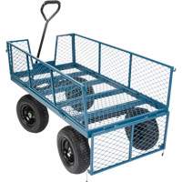 Wagon with Drop Sides, 24" W x 48" L, 800 lbs. Capacity Pathway Supply LP