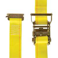 Logistic Strap, Ratchet, 2" W x 12' L, 1000 lbs. (454 kg) WLL Pathway Supply LP