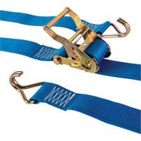 Tendeur d'arrimage utilitaire robuste, Crochet en J, 2" la x 20' lo, Charge d'utilisation 500 lb (227 kg) Pathway Supply LP