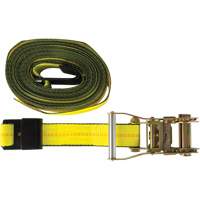 Tendeur d'arrimage pour treuil, Crochet plat, 30' , 2" , Charge d'utilisation max. 3335 lb (1512 kg) Pathway Supply LP