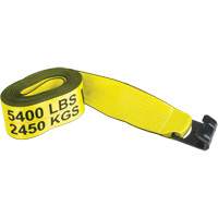 Tendeur d'arrimage logistique, Crochet plat, 30' , 4" , Charge d'utilisation max. 5400 lb (2449 kg) Pathway Supply LP