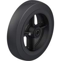 Roue en caoutchouc noir sur noyau en fonte Pathway Supply LP