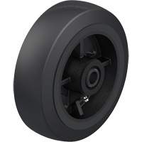 Roue en caoutchouc noir sur noyau en fonte Pathway Supply LP