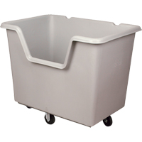 Chariot-caisse Starcart &agrave; c&ocirc;t&eacute; ouvert, Poly&eacute;thyl&egrave;ne, 46" lo x 31" la x 49" h, Volume 24 pi³, Capacit&eacute; 900 lb Pathway Supply LP