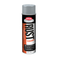 &eacute;mail acrylique alkyd Rust Tough, Gris, Brillant, 15 oz, Canette a&eacute;rosol Pathway Supply LP