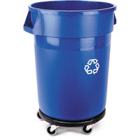 Contenant de collecte des d&eacute;chets recyclable Brute, Vrac, Plastique, 32 gal. US Pathway Supply LP