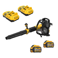 MAX* Brushless Cordless Backpack Blower Kit, 60 V, Battery Powered Pathway Supply LP