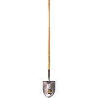Round Point Shovel, Forged Steel Blade, Hardwood, Straight Handle Pathway Supply LP