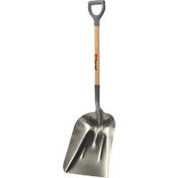 Grain Scoop #8, Wood, Aluminum Blade, D-Grip Handle Pathway Supply LP