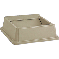 Untouchable&reg; Containers, Swing Lid, Plastic/Polyethylene, Fits Container Size: 19-3/4"x 19-3/4" Pathway Supply LP