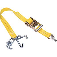 Auto Tie-Downs with Universal Lock, Ratchet, 2" W x 7' L, 1367 lbs. (620 kg) WLL Pathway Supply LP