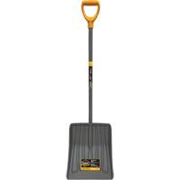 Pro Snow Shovel, Polypropylene Blade, 13-7/8" Wide, D-Grip Handle Pathway Supply LP