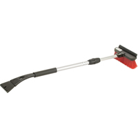 Snow Brooms, Telescopic, Nylon Polyethylene Blade, 36" Long, Red Pathway Supply LP