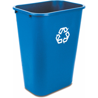 Recycling Container , Deskside, Plastic, 41-1/4 US Qt. Pathway Supply LP