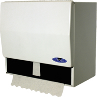 Roll or Single-Fold Towel Dispenser , Manual, 10.5" W x 6.75" D x 9.5" H Pathway Supply LP