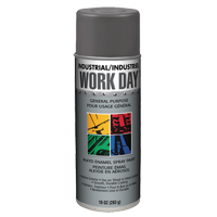 Peinture industrielle Work Day, Gris fonc&eacute;, Brillant, 10 oz, Canette a&eacute;rosol Pathway Supply LP