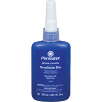 Removable Strength Threadlocker, Blue, Medium, 50 ml, Bottle Pathway Supply LP