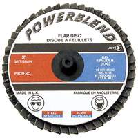 POWERBLEND Roll-on Flap Disc, 2" x Type R, Z120 Grit, Zirconia Alumina Pathway Supply LP