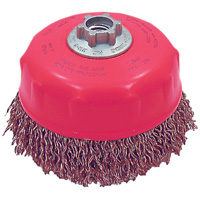 MAXI-CRIMPED Premium Crimped Wire Cup Brush Pathway Supply LP