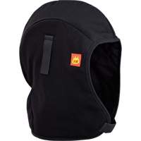 564A Flame Resistant Quilted Hardhat Liner, Black, Cotton Pathway Supply LP