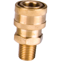 Douille femelle 1/4" &agrave; d&eacute;saccouplement rapide en laiton Pathway Supply LP