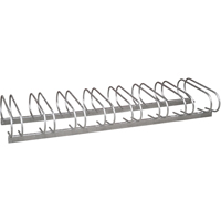 Style Bicycle Rack, Galvanized Steel, 8 Bike Capacity Pathway Supply LP