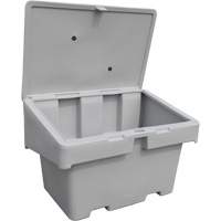 Salt Sand Container SOS, 48" x 33" x 34", 18.5 cu. Ft., Grey Pathway Supply LP