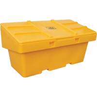 Salt Sand Container SOS, With Hasp, 72" x 36" x 36", 36 cu. Ft., Yellow Pathway Supply LP