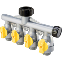HiFlo Metal 4-Way Hose Valves Pathway Supply LP