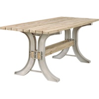 2x4 Basics&reg; Picnic Table, 8' L x 30" W, Sand Pathway Supply LP