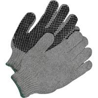 Classic Grip Gloves, Poly/Cotton, Single Sided, Large Pathway Supply LP