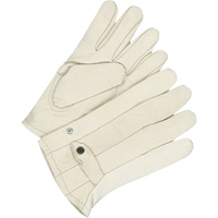 Gants classiques de cordeur, 10, Paume Cuir fleur de vache Pathway Supply LP