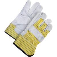 Gants d'ajusteur classiques, Taille unique, Paume en Cuir de vache refendu, Doublure en Molleton Pathway Supply LP