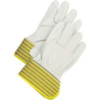 Classic Fitter Gloves, Large, Grain Cowhide Palm, Fleece Inner Lining Pathway Supply LP