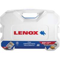 Contractor's Speed Slot&reg; Hole Saw Kit, 17 Pieces Pathway Supply LP