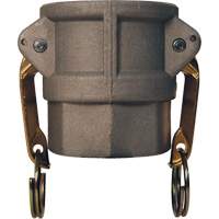 Coupleur &agrave; came et cannelure Global, Aluminium, Type D, 2", NPT femelle, 250 PSI Pathway Supply LP