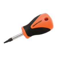 Tournevis court pour vis &agrave; t&ecirc;te carr&eacute;e creuse, Tige de #1, Ronde, 3-4/5" lo, Prise en Plastique/Bois/Coussin&eacute;e Pathway Supply LP