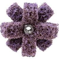 Scotch-Brite Cross Buff, BF-XB, 1-1/2" Dia., Medium Grit, Aluminum Oxide Pathway Supply LP