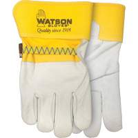 Gants Double Trouble, Taille unique, Paume en Cuir fleur de vache Pathway Supply LP