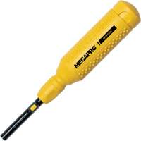 Original SHAFTLOK 15-in-1 Multi-Bit Screwdriver, 8-37/50" L, Textured Handle Pathway Supply LP
