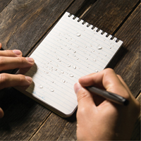 Pocket Top-Spiral Notebook, Soft Cover, Yellow, 100 Pages, 4" W x 6" L Pathway Supply LP