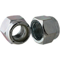 Nylock Nut, 5/16"-18 Dia., Zinc Cr+3, Coarse Pathway Supply LP