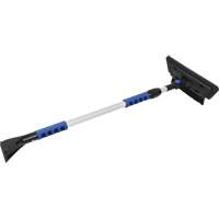 Snow Brush, Telescopic, EVA Foam Blade, 48" Long, Black/Blue Pathway Supply LP