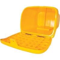 Salt & Sand Storage Bins, With Hasp, 21" x 27" x 26", 4.24 cu. ft., Yellow Pathway Supply LP