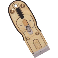 Grattoirs &agrave; lame de rasoir ergonomique, Lame Acier au carbone, Largeur 1-1/2", Manche Caoutchouc Pathway Supply LP