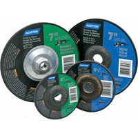 Gemini&reg; Depressed Centre Grinding Wheels, 4" x 1/4", 5/8" Arbor, Aluminum Oxide, Type 27 Pathway Supply LP