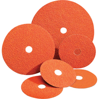 Blaze&reg; Fiber Discs, Ceramic Alumina, 24, 4-1/2" Dia x 7/8" Arbor Pathway Supply LP
