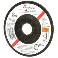 Green Corps Flexible Grinding Wheel, 4-1/2" x 1/8", 7/8" Arbor, Ceramic, Type 27 Pathway Supply LP