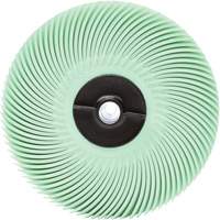 Scotch-Brite Radial Bristle Disc, Aluminum Oxide, 1 Micron Grit, 3" Dia. Pathway Supply LP