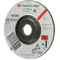 Green Corps Flexible Grinding Wheel, 5" x 1/4", 7/8" Arbor, Ceramic, Type 1 Pathway Supply LP